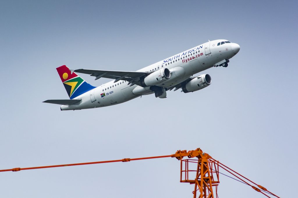 South Africa Airways relaunches flights to Lagos
