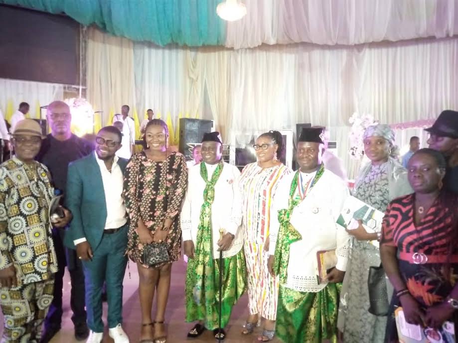 Some members of the members of NSE, Calabar branch, in a group photograph during the week event