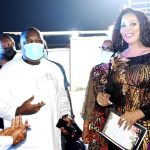 Enugu Governor Ifeanyi Ugwuanyi with Mrs Bianca Ojukwu