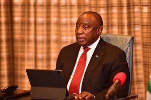 South African President Cyril Ramaphosa