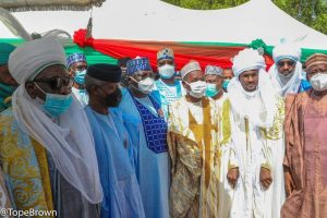 Osinbajo graces Yusuf Buhari’s turban as Daura district head