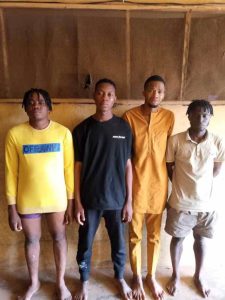 Ogun: 4 internet fraudsters nabbed for ritual murder