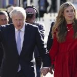 UK Prime Minister Boris Johnson and wife Carrie