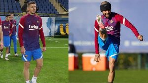 Barca’s Alves and Lenglet test positive for COVID-19