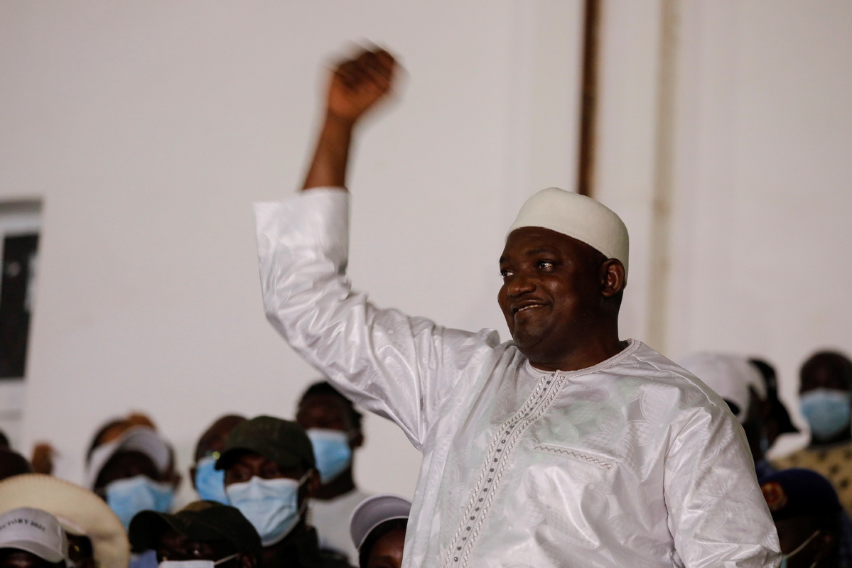 Gambia President Adama Barrow