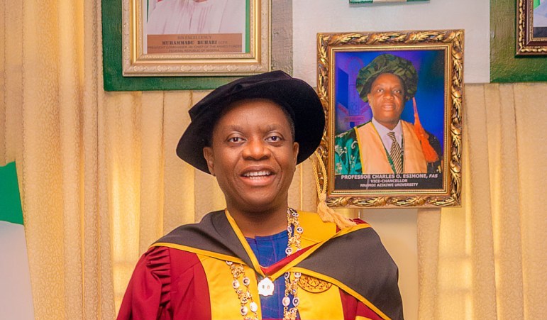 Vice Chancellor, Nnamdi Azikiwe University Awka, Prof Charles Esimone