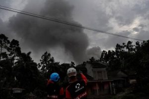 Indonesia’s volcanic eruption