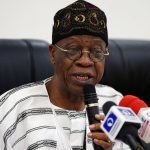 Minister of Information and Culture Lai Mohammed