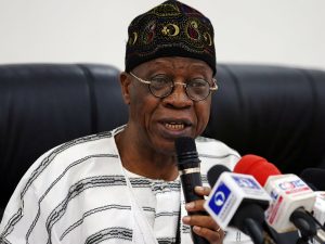 Minister of Information and Culture Lai Mohammed