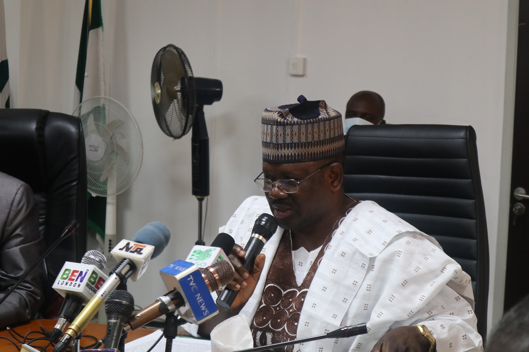 NBS Statistician General Dr Simon Harry