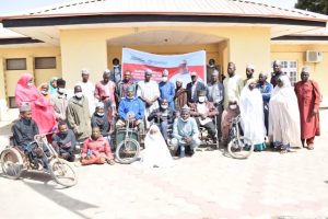 People with disabilities benefit from Sen Kwari empowerment programme