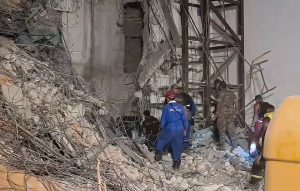 Search and rescue efforts in wake of port explosion in Beirut, Lebanon