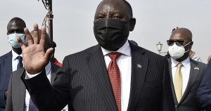 South Africa President Cyril Ramaphosa