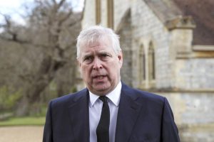 FILE – In this Sunday, April 11, 2021, file photo, Britain’s Prince Andrew speaks. during a television interview at the Royal Chapel of All Saints at Royal Lodge, Windsor, England, Sunday, April 11, 2021. A lawsuit by an American who claims Prince Andrew sexually abused her when she was 17 might have to be thrown out because she no longer lives in the U.S., lawyers for the Prince said in a court filing Tuesday, Dec. 28, 2021. (Steve Parsons/Pool Photo via AP, File)