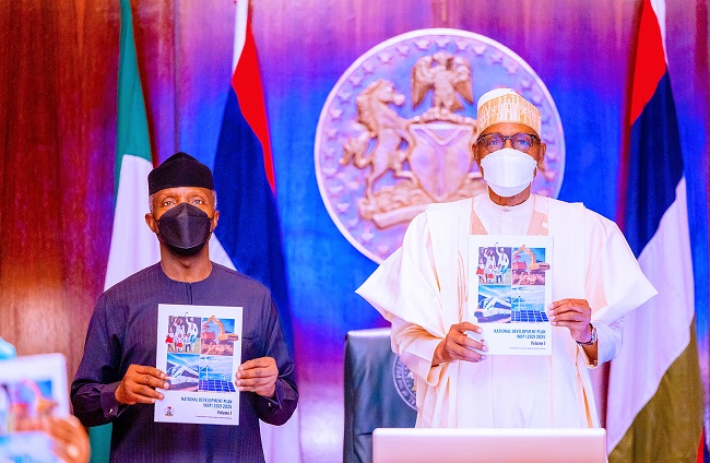 buhari-osinbanjo-launches
