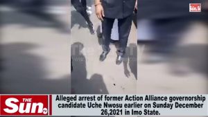 How Uche Nwosu was allegedly arrested in Imo State (VIDEO)