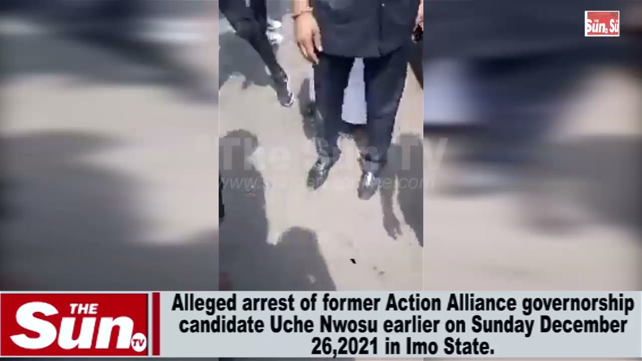 How Uche Nwosu was allegedly arrested in Imo State (VIDEO)