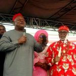 Anyim Pius Anyim (L), Enyinnaya Abaribe (R)