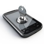 Phone with key
