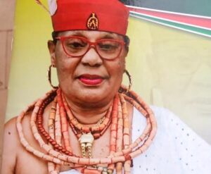 Omu of Okpanam in Delta State, Obi Martha Dunkwu