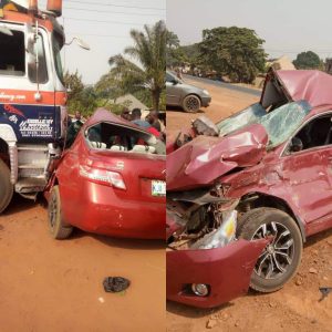 Road accident claims 2 in Benin