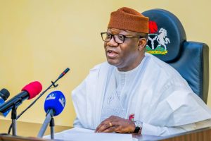 Ekiti Governor Kayode Fayemi