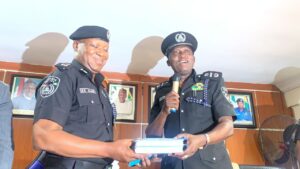 Odumosu hands over to new Lagos police commissioner