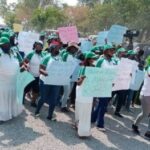 2023: Women hold solidarity walk Yahaya Bello