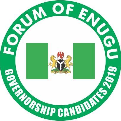 Logo of 2019 Enugu guber forum