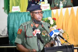 NYSC Director General Maj Gen Shuaibu Ibrahim
