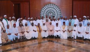 PRESIDENT-BUHARI-RECEIVES-MEMBERS-SUPREME-COUNCIL-FOR-SHARIA-IN-NIGERIA-7A-650×400-1-650×375