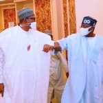 President Muhammadu Buhari with Ex-Governor Bola Tinubu