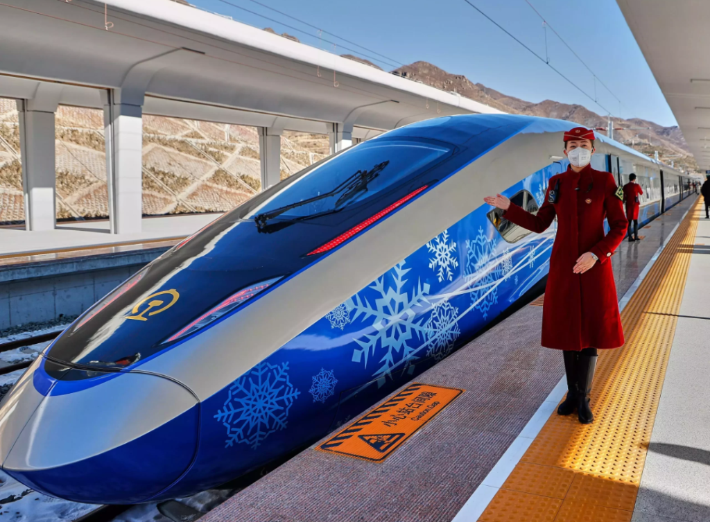 Beijing Winter Olympics: China unveils world’s first intelligent, autonomous high-speed train