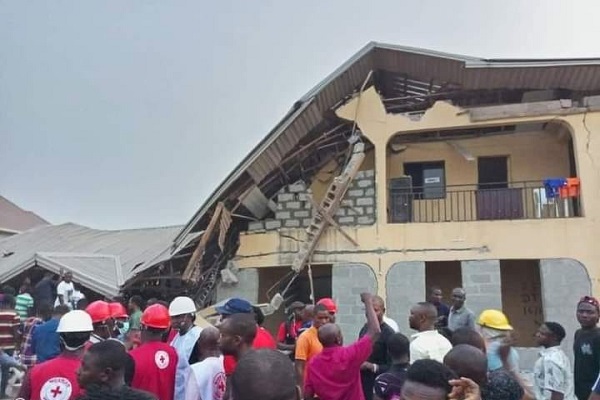 Delta: Only 3 people died in church building collapse, police says