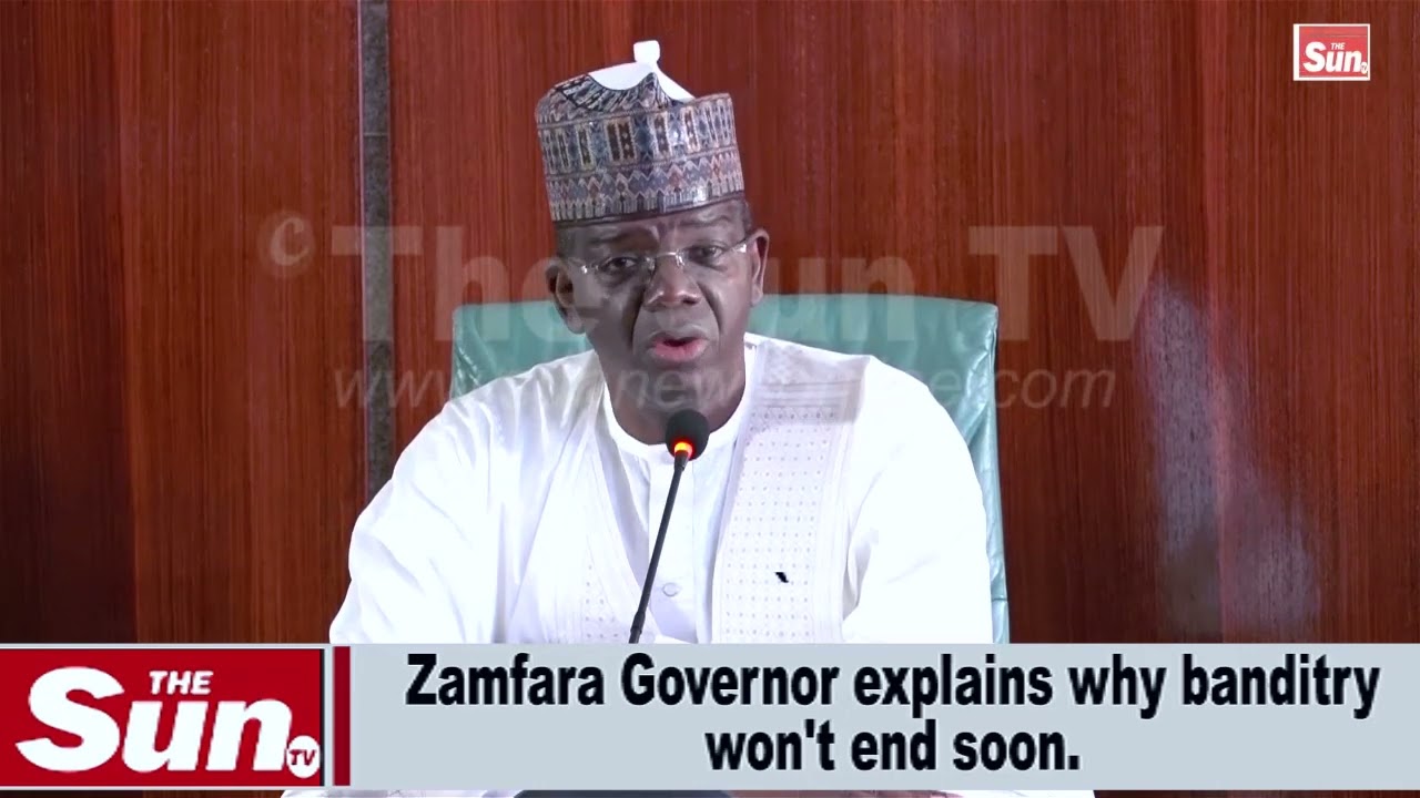 Zamfara Governor explains why banditry won’t end soon (VIDEO)