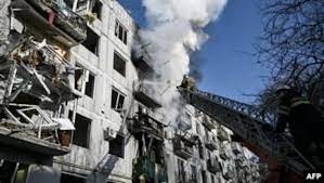 17 high-rises in Ukrainian port city of Mariupol damaged by shelling