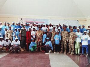 Commander Operation SAFE HAVEN, Irigwe, Fulani youths during peace summit in Plateau