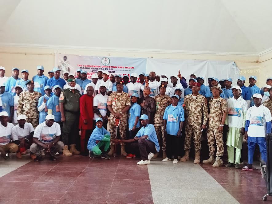 Commander Operation SAFE HAVEN, Irigwe, Fulani youths during peace summit in Plateau