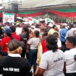 Cross-section of party supporters at PDP rally in Calabar