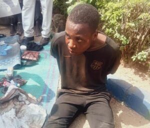 Suspected ritual killer Okor