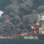 FPSO fire