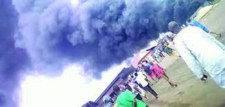 Fire guts paint factory in Abia