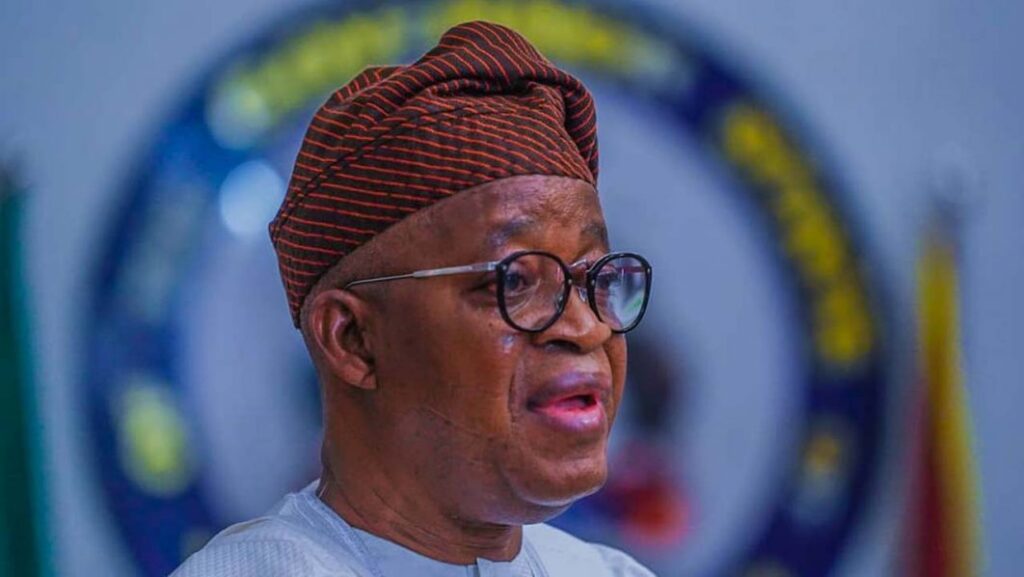 Osun State Governor Gboyega Oyetola