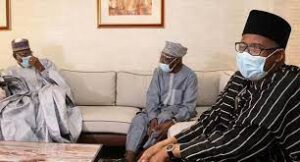 Bauchi governor, Muhammed visits Obasanjo