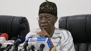 Minister of Information and Culture Lai Mohammed