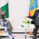 Muhammadu Buhari and Prime Minister Abiy Ahmed
