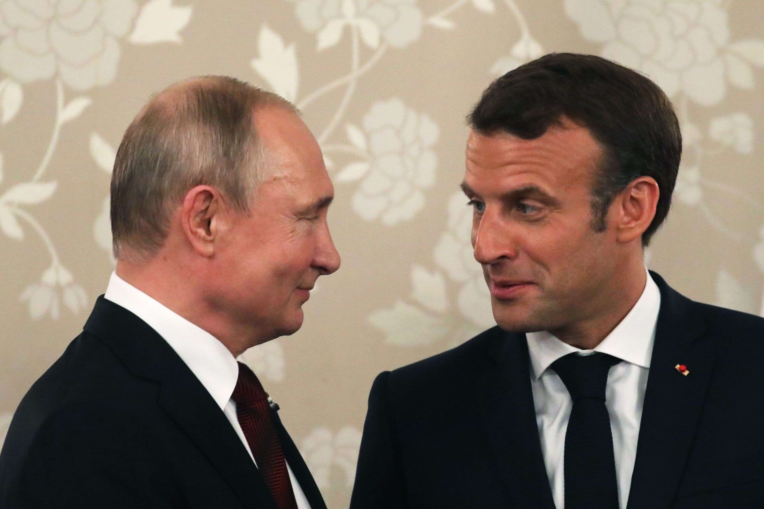Putin, Macron