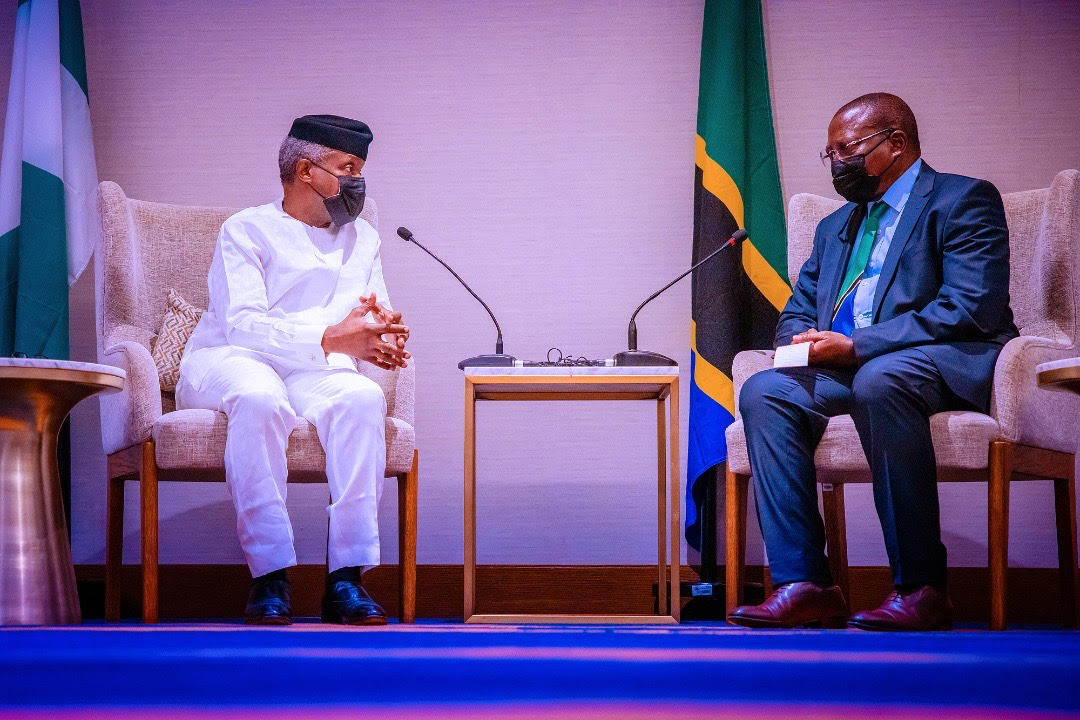 Vice President Yemi Osinbajo participates in a bilateral