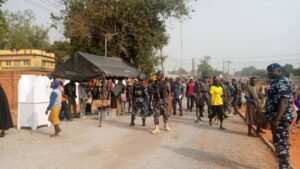 FCT poll: Police shoot teargas to disperse voters at collation centre