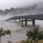 Wild weather hits western part of South Island in New Zealand